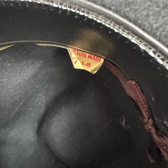 Vintage beaver 20x custom Cowboy Hat rancher western coastal cowgirl festival - Picture 8 of 8